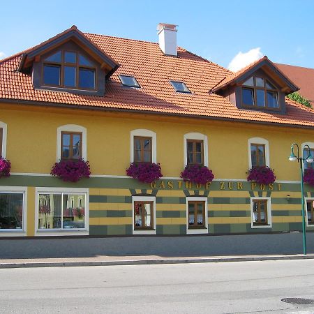 Hôtel Gasthof Zur Post à Schörfling Extérieur photo