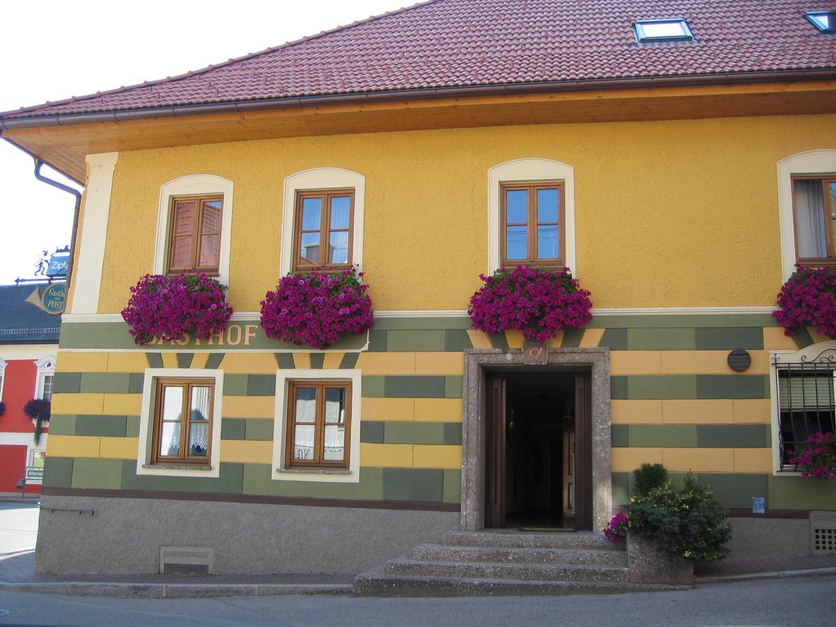 Hôtel Gasthof Zur Post à Schörfling Extérieur photo